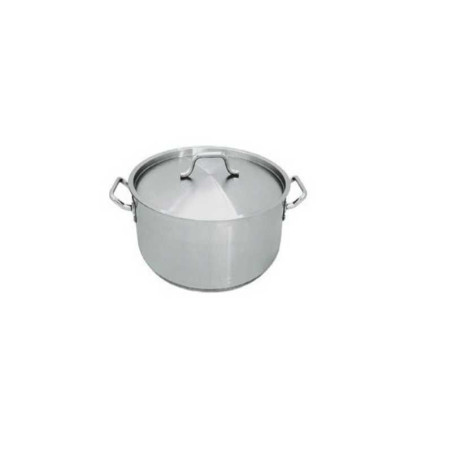 Olla Brazier de Acero Inoxidable con Tapa de 25.2 Quartos MASTER CHEF BRA-25