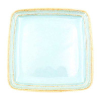 Plato Cuadrado de Melamina de Color Verde Claro de 7.5 Pulgadas MASTER CHEF B791