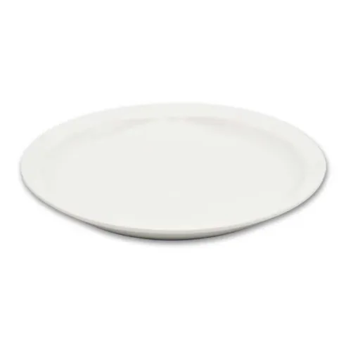 Plato Redondo de Porcelana de Borde Delgado 7 Pulgadas Blanco ARNI S4850