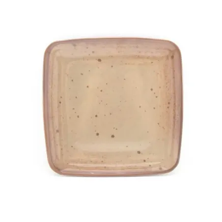 Plato Cuadrado de Melamina de Color Gris de 9 Pulgadas MASTER CHEF B792-GY