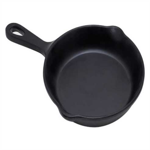 Sarten de Melamina de 6.5 Pulgadas de Color Negro MASTER CHEF D381