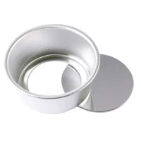 Molde Redondo de  Fondo Falso de Aluminio de 14 Pulgadas MASTER CHEF 0760647