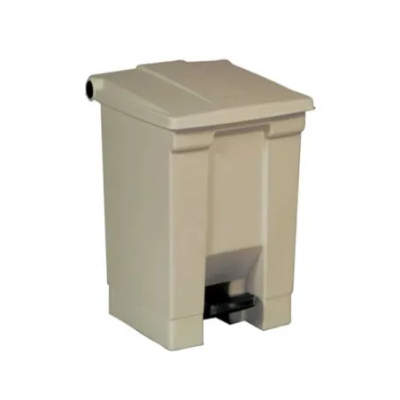Basurero de Pedal de 8 Galones de Color Beige RUBBERMAID FG614300BEIG