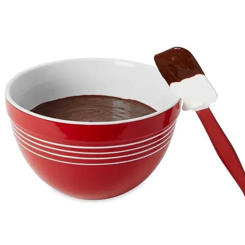 Espatula de Silicon de 16 Pulgadas para Calor, Color Rojo  RUBBERMAID FG1964000000