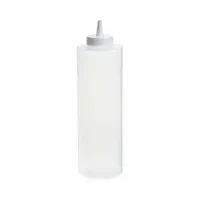 Botella de Salsas Transparente de 24 Onzas MASTER CHEF SBC-24