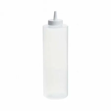 Botella de Salsas Transparente de 24 Onzas MASTER CHEF SBC-24
