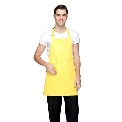 Delantal Full de Color  Amarillo CHECKEDOUT U304S0900A