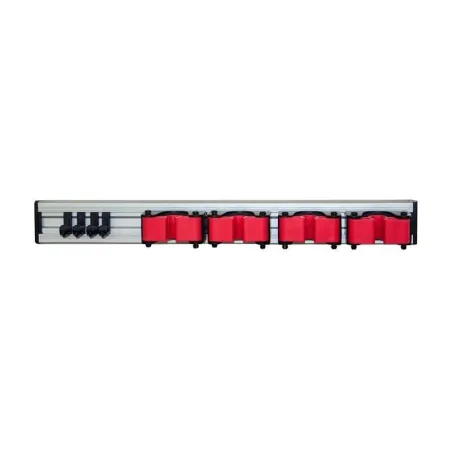 Rack de Plastico y Alumimio para Escobas  MASTER CHEF JW-CTH-4