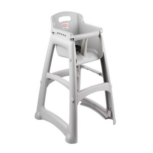 Silla Platinum para Bebe Sin Mesa y Sin Rodines RUBBERMAID FG781408PLAT