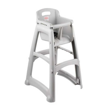 Silla Platinum para Bebe Sin Mesa y Sin Rodines RUBBERMAID FG781408PLAT