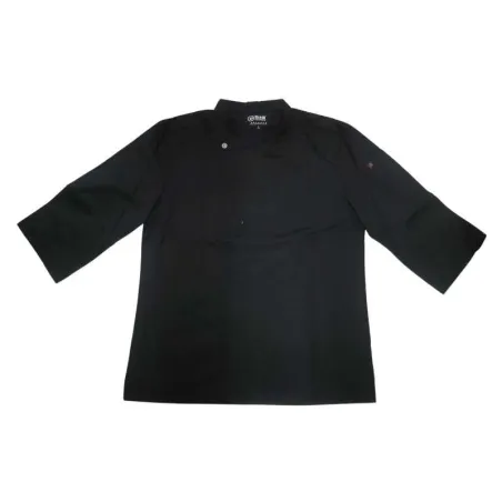 Gabacha Ejecutiva de Manga de 3/4 de Color Negro Talla M CHECKEDOUT CU110Z0100F-M