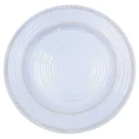 Plato Redondo de Melamina de Color Celeste de 10.7 Pulgadas MASTER CHEF B857-LB 2