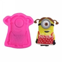 Molde de Minions de Silicon de  7.5 x 9 Centimetros MASTER CHEF 0760225