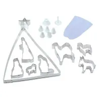 Set para Galleta Nativity de 18 Unidades FOX RUN BRANDS 4536