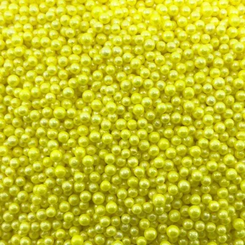 Confitillo de Bolita Pequena de Color Amarillo de 100 Gramos MAGIC COLORS 7443006011886