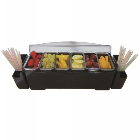Porta Condimentos con 6 Divisiones MASTER CHEF JW-BN6L