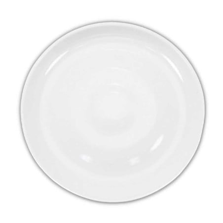 Plato Redondo Coupe de Porcelana 7-1/4 Pulgadas Blanco CATER MAX 14333