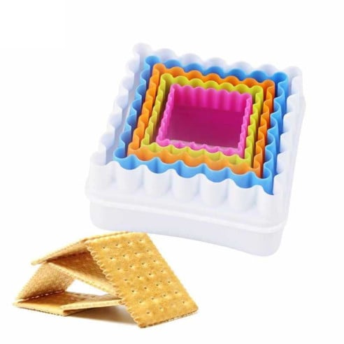 Marcadores Cuadrados para Fondant, Set de 5 Unidades MASTER CHEF 0760820