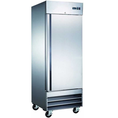 Refrigerador Comercial de 1 Puerta Solida de Acero Inoxidable de 23 Pies Cubicos 110V U-STAR ND-CFD-1RR-E-HC