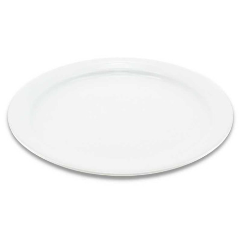 Plato Redondo de Porcelana Borde Delgado de 6-1/2 Pulgadas Blanco CATER MAX A800