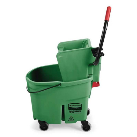 Carrito Escurridor  de 35 Cuartos, Color Verde RUBBERMAID FG758888GRN