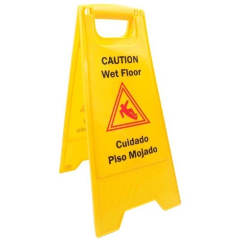 Senal de Piso Mojado de  24 x 12 Pulgadas MASTER CHEF WS-CA
