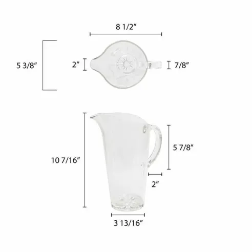 Pichel de Policarbonato de 2 litros THUNDER PLTHWP020C