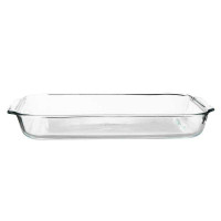 Refractario Rectangular de 100 Onzas / 3 Litros CRISA T001/1793221