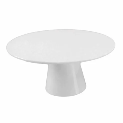 Base Plastica para Queque de 12 Pulgadas, Color Blanco MASTER CHEF HP6953