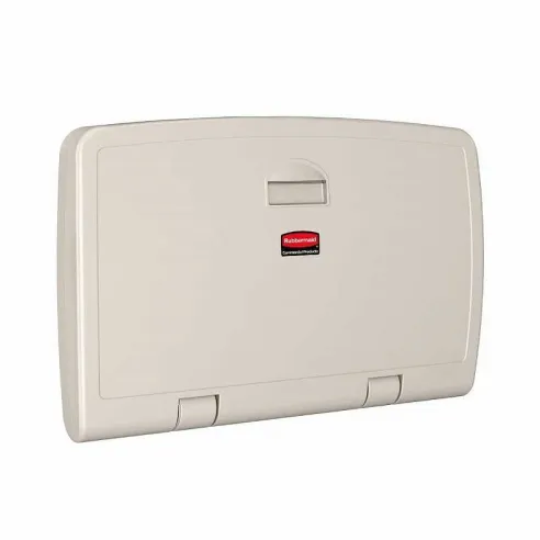 Cambiador para Bebe Horizontal, Color Plateado RUBBERMAID FG781888LPLAT