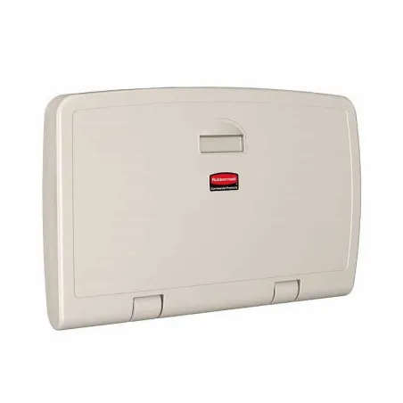 Cambiador para Bebe Horizontal, Color Plateado RUBBERMAID FG781888LPLAT