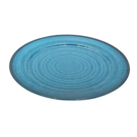Plato Redondo de Melamina Coupe de Color Verde de 9.5 Pulgadas MASTER CHEF B923-GN