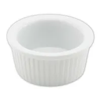 Ramekin de Porcelana Blanca de 4-1/2 Onzas CATER MAX 14204