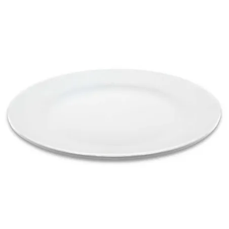 Plato Redondo de Porcelana 30 Centimetros Blanco CATER MAX 14300