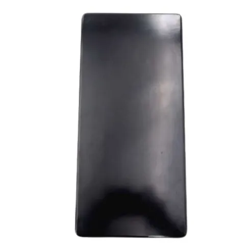 Bandeja Rectangular de Melamina de Color Negro de  24.7 X 10 X 0.5  Centimetros MASTER CHEF D327