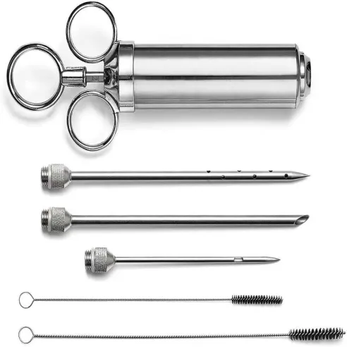 Inyector de Salsas de Acero Inoxidable, Set de 6 Piezas OUTSET 76456