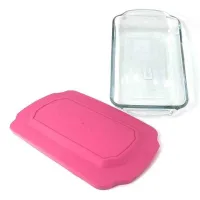 Refractario Rectangular con Tapa de 2.5 Litros CRISA B519/1715324
