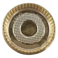 Molde Desechable Redondo de Aluminio para Mini Postre, Paquete de 50 Unidades TIPS JS-601