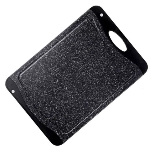 Tabla de Picar Plastica Negra de 35 x 24 Centimetros TIPS A-96-01