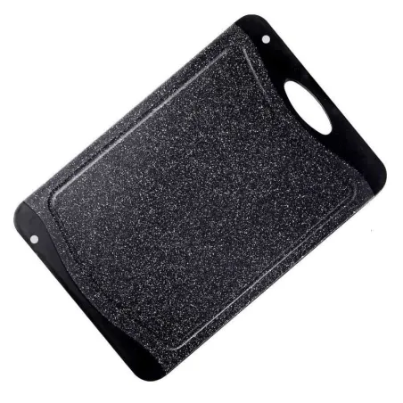 Tabla de Picar Plastica Negra de 35 x 24 Centimetros TIPS A-96-01