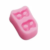 Molde de Silicon de Antifaz de 2 Cavidades TIPS B175