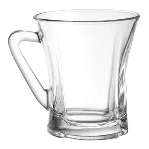 Taza Begonia de 225 Mililitros, Set de 6 Unidades VETRO DM223/HJ