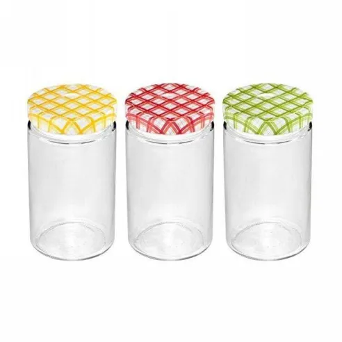 Frasco para Conserva Della Casa de 700 Mililitros, Set de 3 Unidades TESCOMA 895116