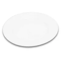 Plato Redondo de Ceramica de Borde Ancho de 8 Pulgadas MASTER CHEF PL85