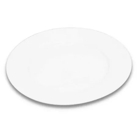 Plato Redondo de Ceramica de Borde Ancho de 8 Pulgadas MASTER CHEF PL85