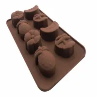 Molde de Silicon de Frutas de 8 Cavidades TIPS RRA02-195