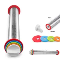 Bolillo Ajustable de Acero Inoxidable MASTER CHEF 0760823 2