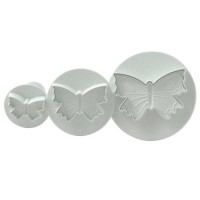 Marcador para Fondant Figura de Mariposa Pequena, Set de 3 Piezas TIPS C13-2