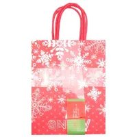 Bolsa Kraft Navidena de Tamano Mediana de 3 Unidades SIN ASIGNAR C3WKTGB2A 2
