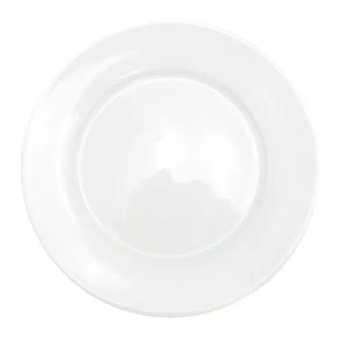 Plato Redondo de Ceramica de Borde Ancho de 8 Pulgadas MASTER CHEF PL85